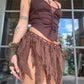 Crochet Fairy Skirt - Cinnamon