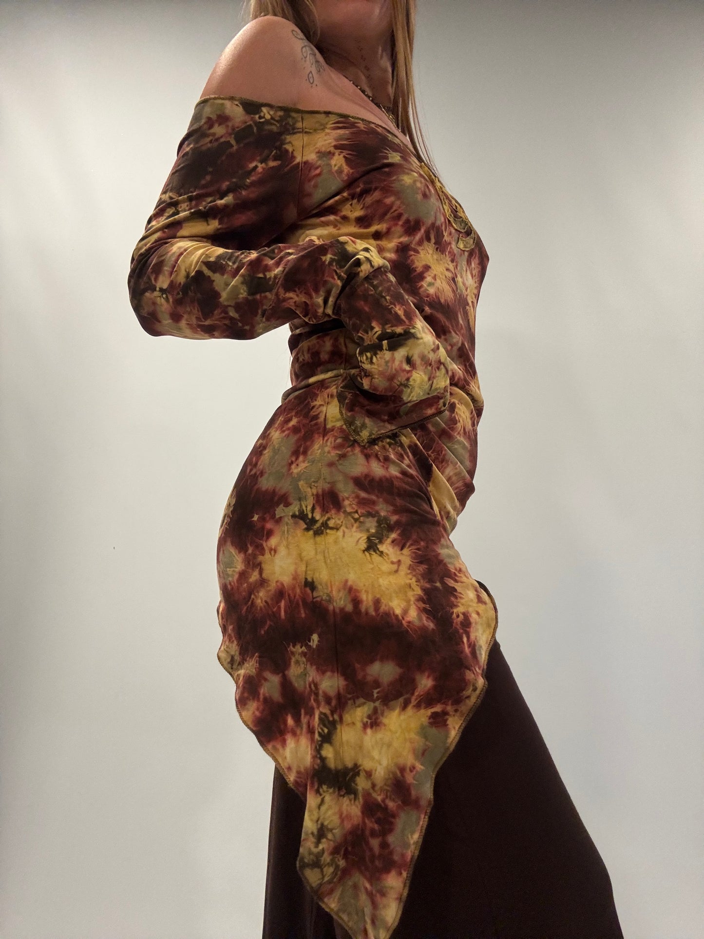 Spiral Dress - Tie Dye 1/1