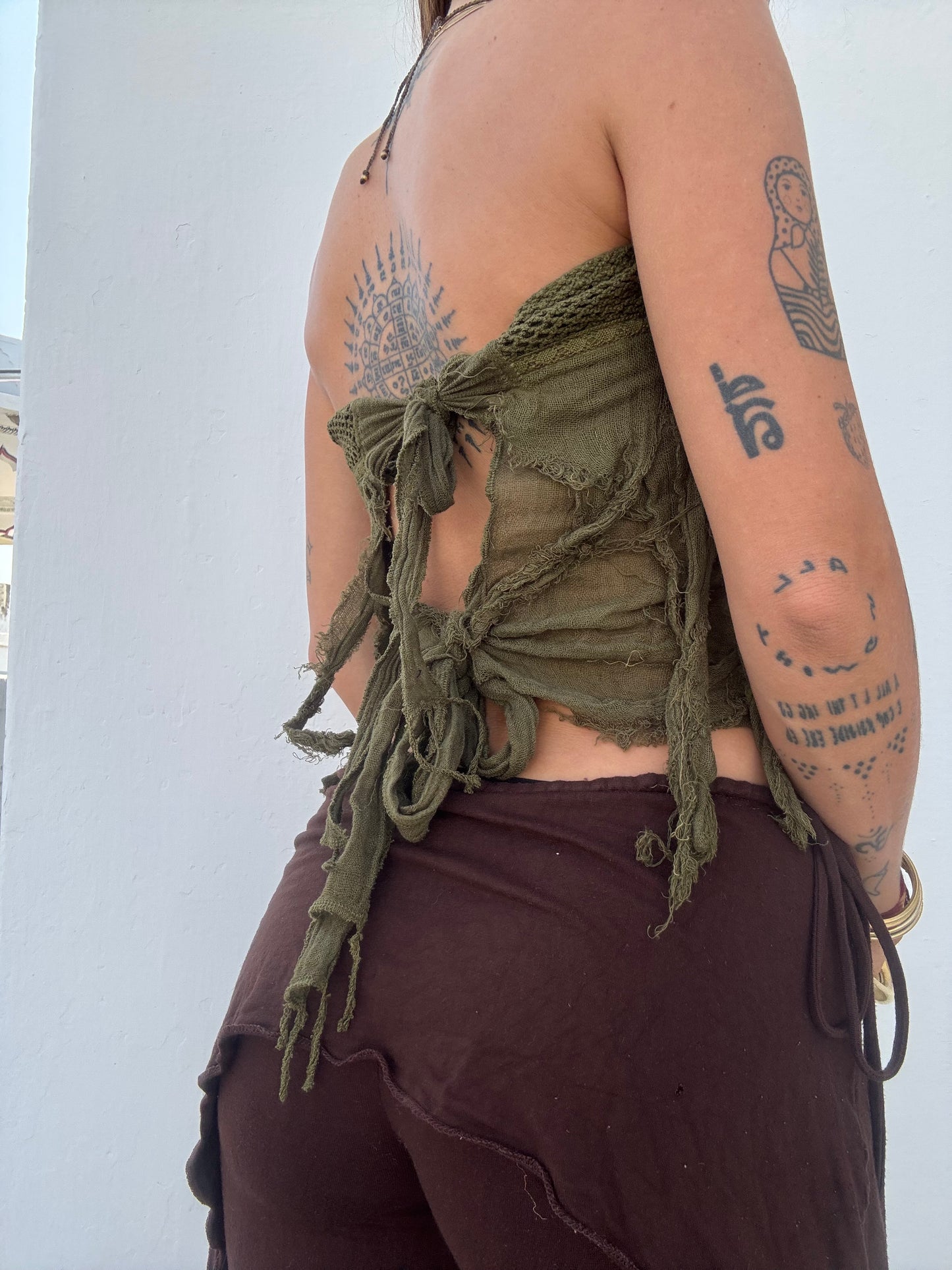 Wild Pixie Top - Forest Green