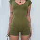 Spiral Playsuit - Green