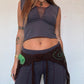 Crochet Fairy Utility Belt - Brown/Green