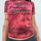Block Print Baby Tee - Red Ohm