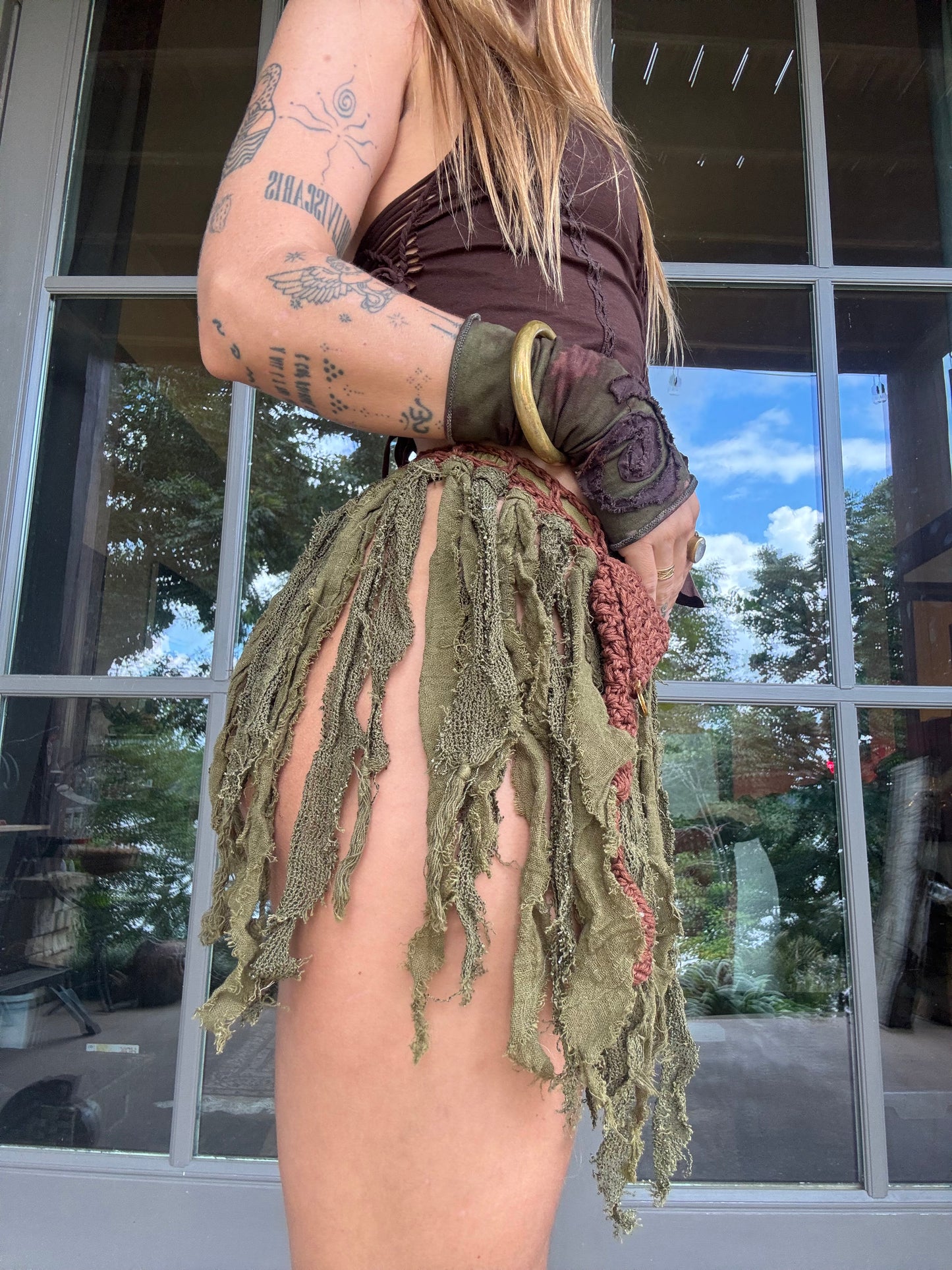 Crochet Fairy Skirt - Oak