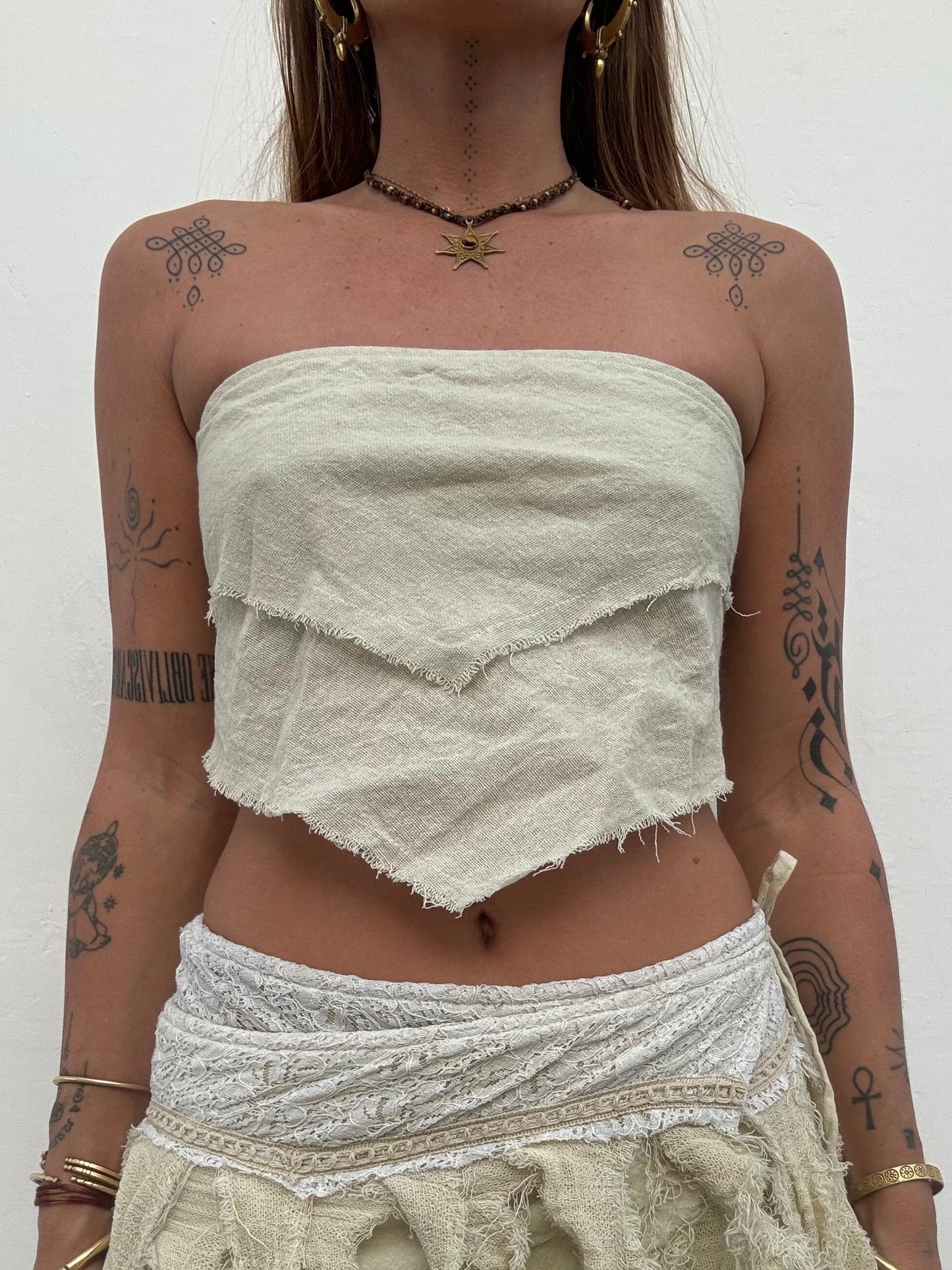 Forest Nymph Top - Cream