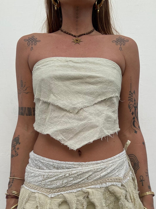 Forest Nymph Top - Cream