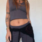 Crochet Fairy Utility Belt - Black/Iridescent 2