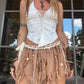 Crochet Fairy Skirt - Maple