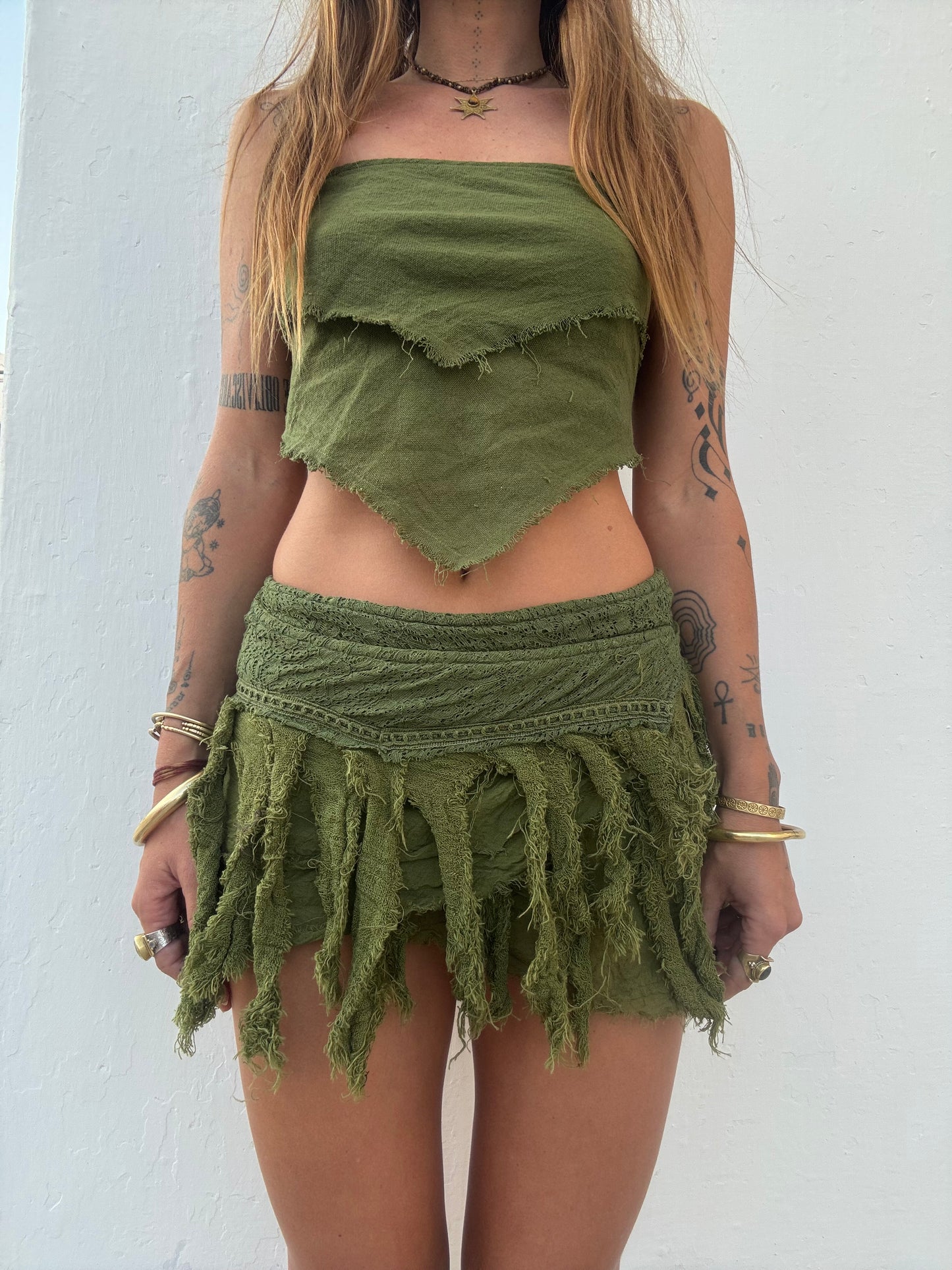 Forest Nymph Skirt - Green