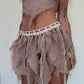 Crochet Fairy Skirt - Taupe