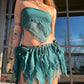 Crochet Fairy Skirt - Emerald