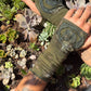 Spiral Gloves - Green/Green Tie Dye